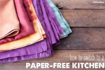 Save Money And Reduce Waste By Switching To A Paper Free Kitchen 350x233 
