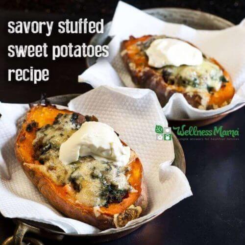 Delicious Savory Stuffed Sweet Potatoes Recipe Wellness Mama