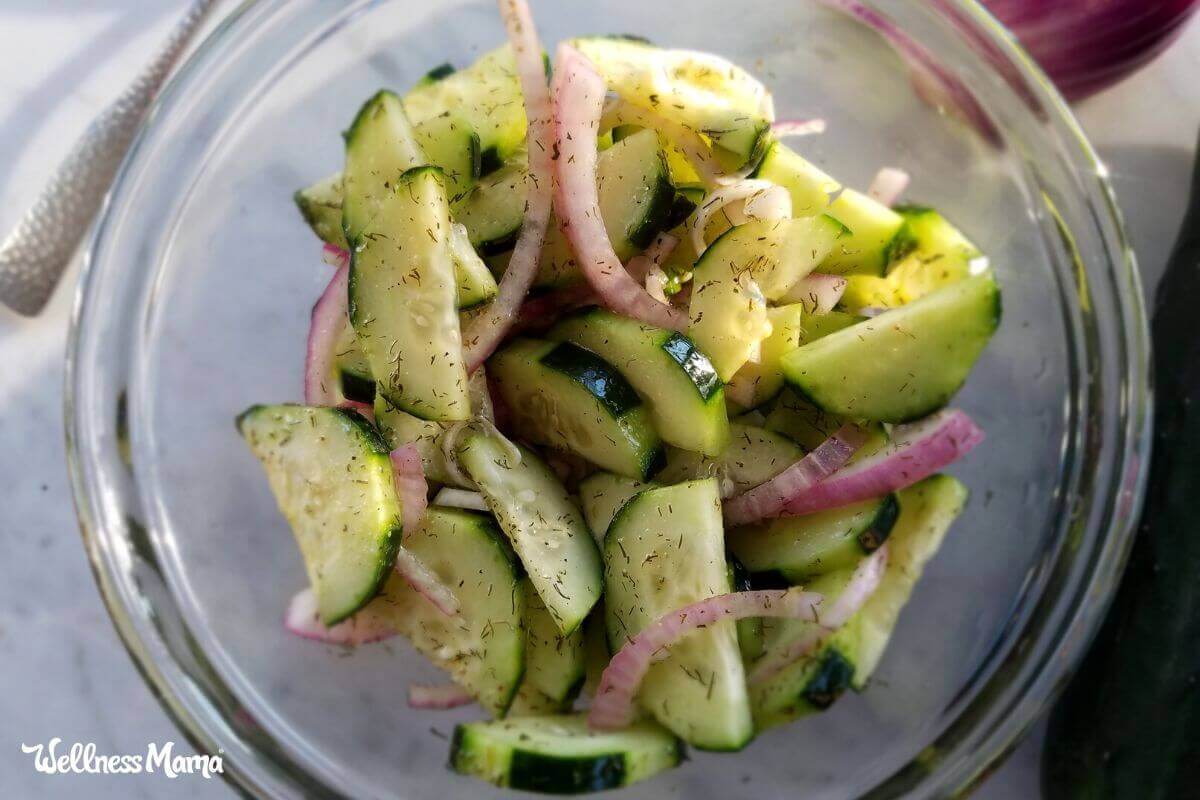 Simple Cucumber Salad Recipe