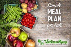 Simple meal plan for Fall