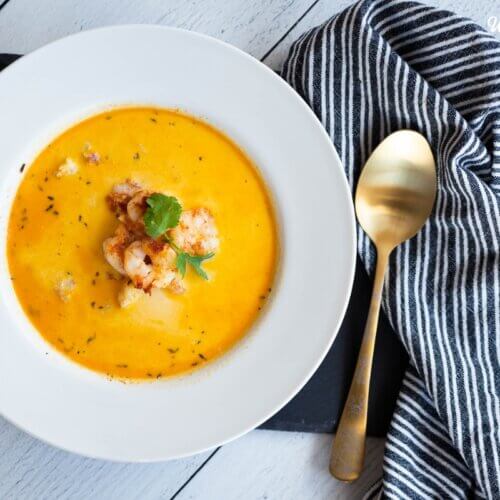 Easy and Light Shrimp Bisque Recipe