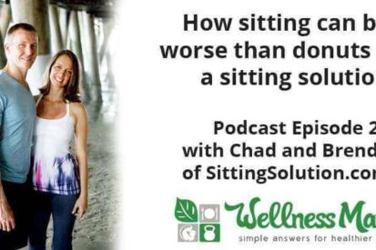 Sitting can be worse than donuts and a sitting solution