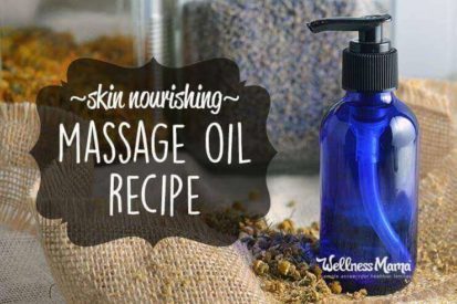 Skin nourishing massage oil recipe
