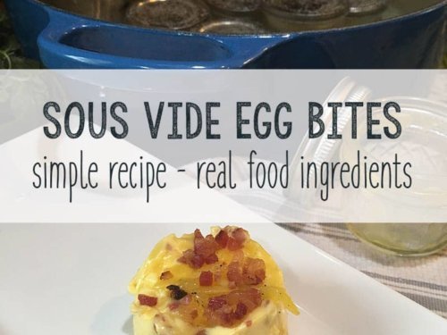 DIY Starbucks Sous Vide Egg Bites - Keto Breakfast Ideas