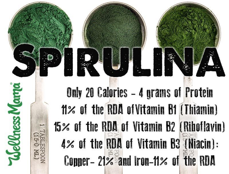 Spirulina nutrition benefits