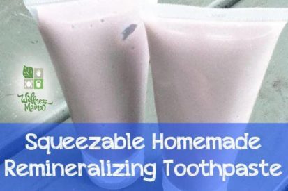 Squeezable Homemade Toothpaste Recipe