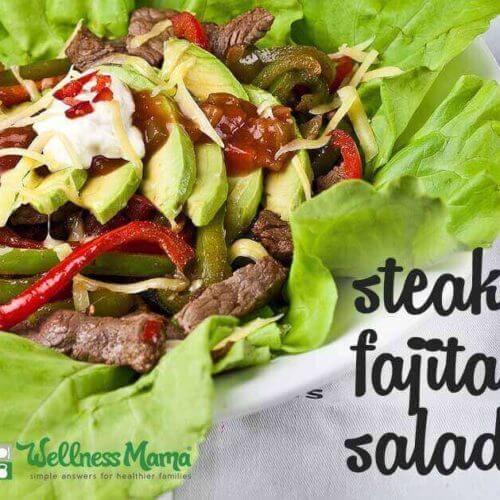 Steak Fajita Salad Recipe