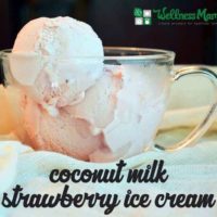 Strawberry Coconut Milk Ice Cream Recipe