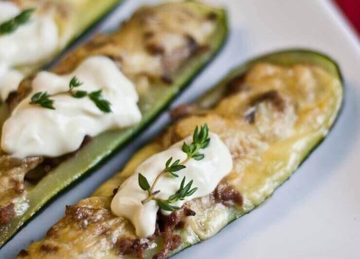 Stuffed Zucchini Sausage Boats Recipe Wellness Mama