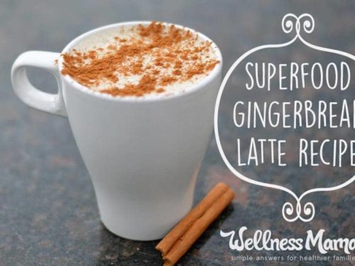 Gingerbread latte recipe - mom makes dinner