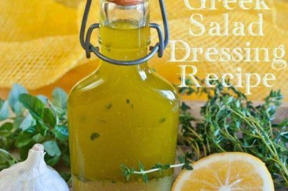 Tangy Greek Salad Dressing Recipe