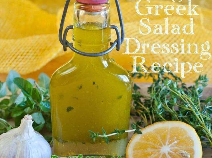 Tangy Greek Salad Dressing Recipe