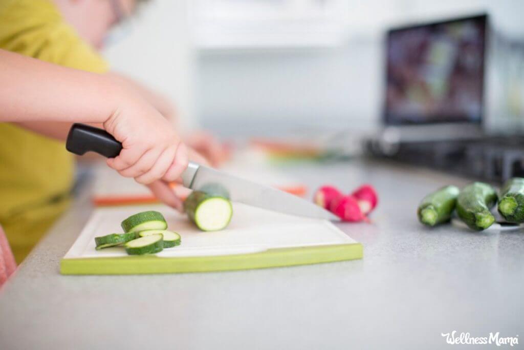 Benefits of Letting Kids Learn Knife Skills | Wellness Mama