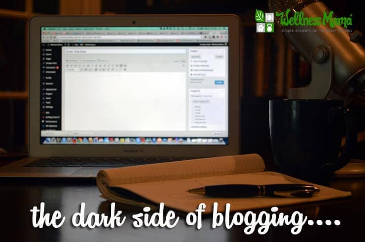 The dark side of blogging