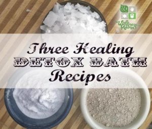 Three Healing Detox Bath Recipes