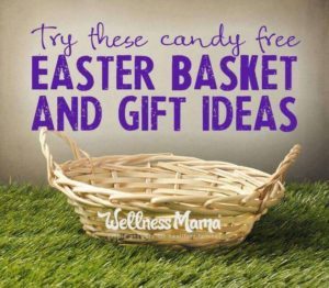 candy free easter basket gift ideas