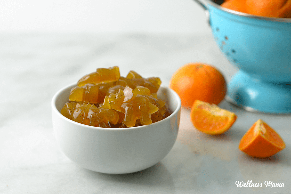 Vitamin C tangerine gummies recipe