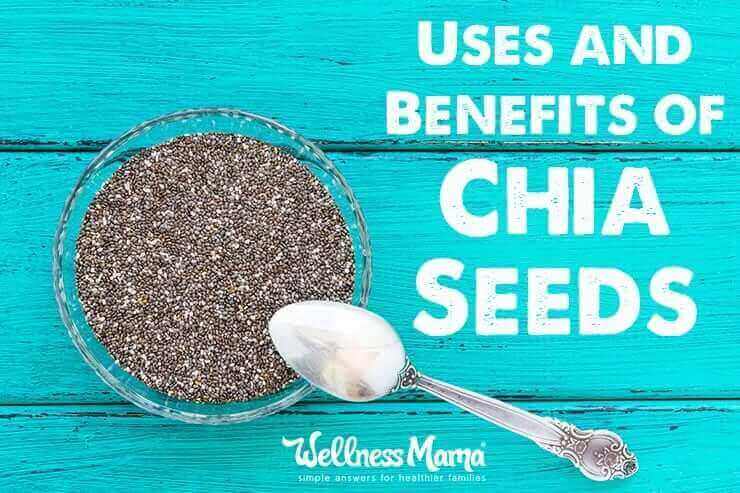 Chia seeds as a thickener