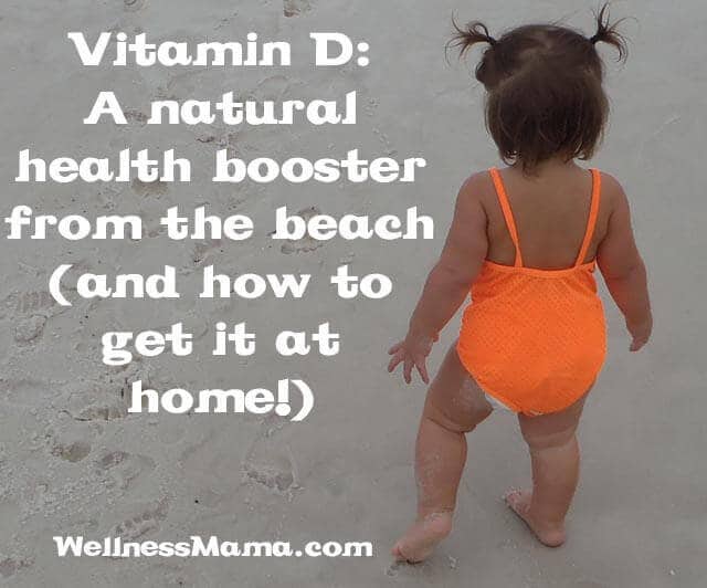 Vitamin D from the beach and how to get it at home