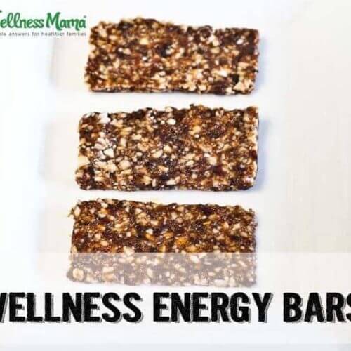 Wellness Energy Bars with Dates and Nuts