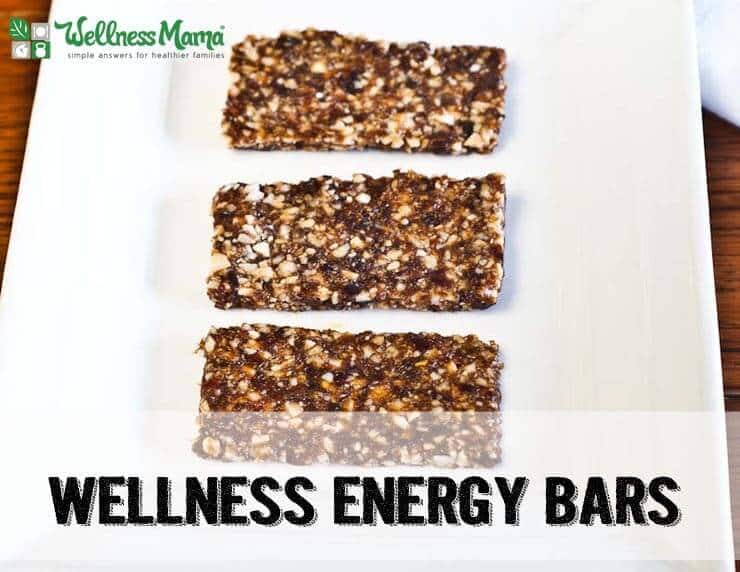 Wellness Energy Bars with Dates and Nuts