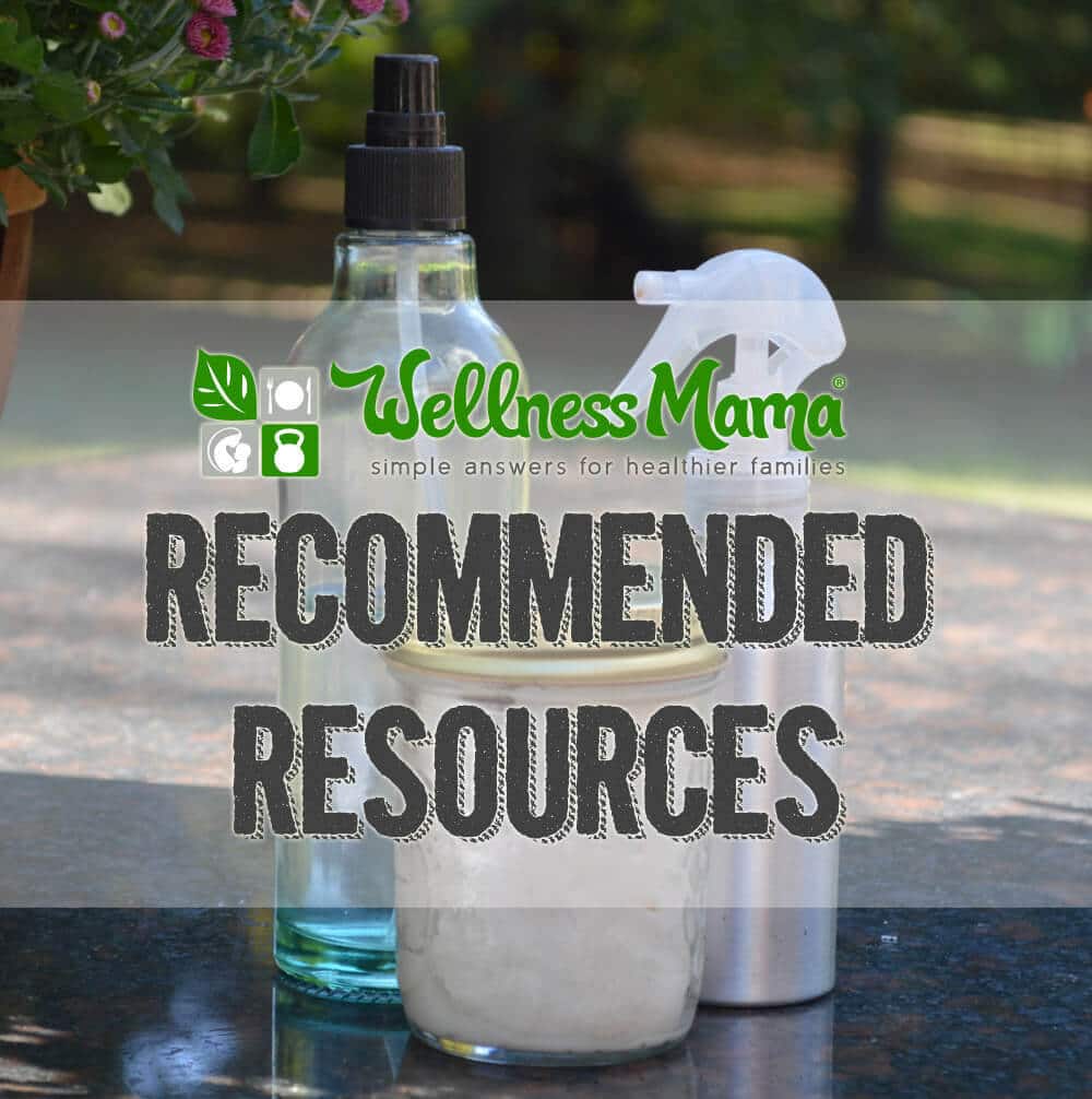 Wellness Mama Recommended Resources