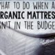 What to do when a natural mattress isn't in the budget
