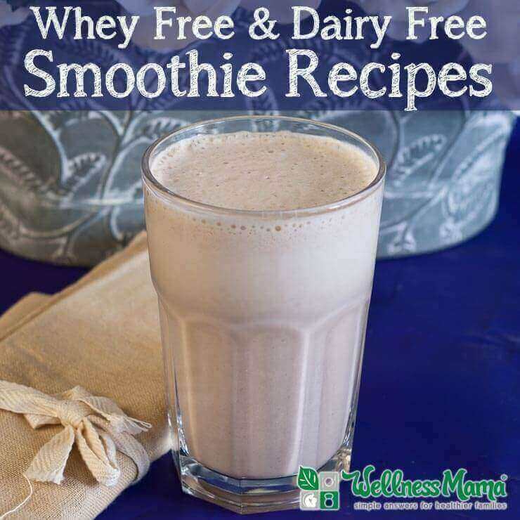 Whey Free and Dairy Free Smoothie Recipes