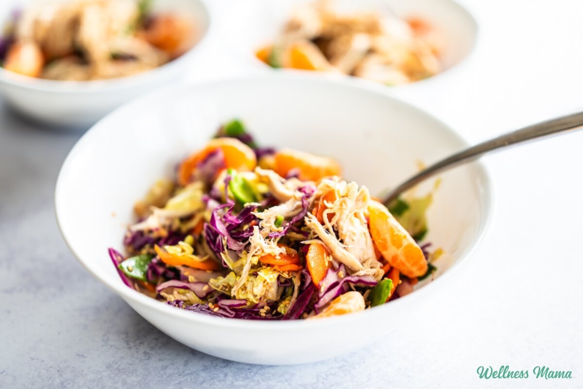 Colorful Asian Chicken Salad Recipe