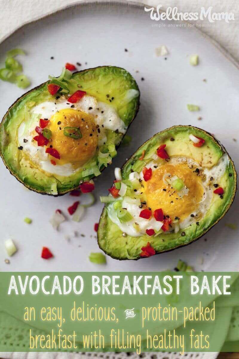 This easy avocado breakfast recipe combines the beneficial fats in avocado and eggs to create a hearty and healthy meal.