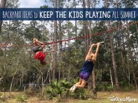 summer outdoor activities for kids at home