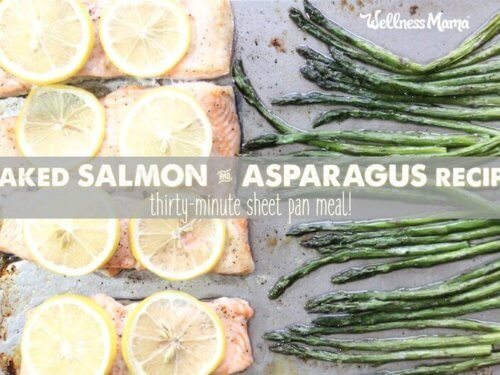 Bragg Seasoned Salmon and Asparagus - Meal Planning Mommies