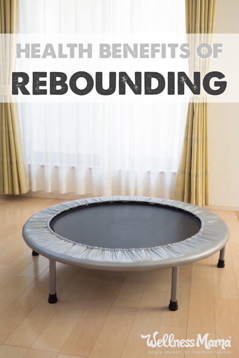 There are many benefits of rebounding including better lymph drainage, an immune system boost, for weight loss, reduction of cellulite and more.