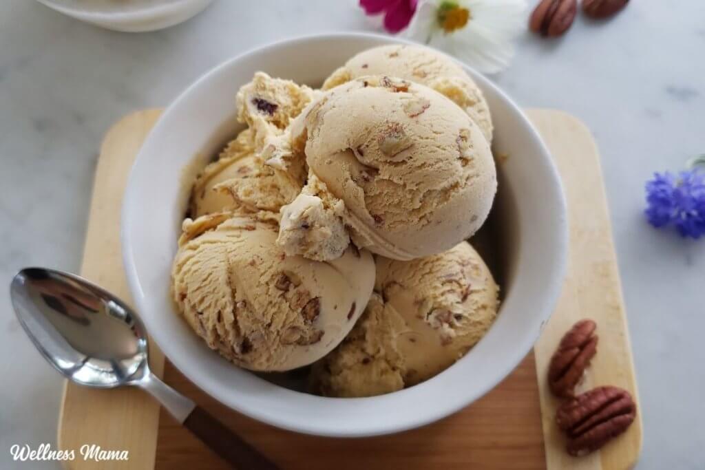 Healthy Butter Pecan Ice Cream Recipe Wellness Mama 1685