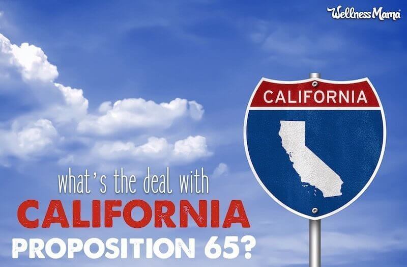 The 411 on the California Prop 65