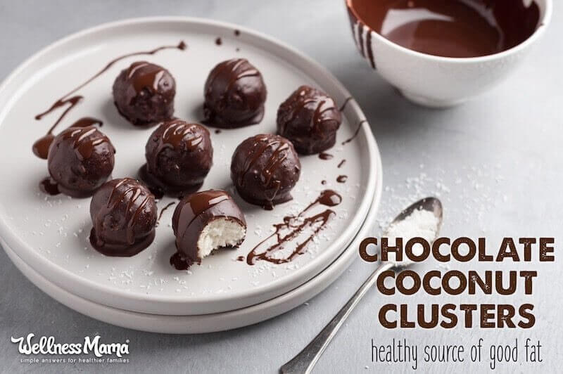 Chocolate Coconut Clusters Recipe Wellness Mama