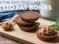 Chocolate Peanut Butter Keto Fat Bomb Recipe