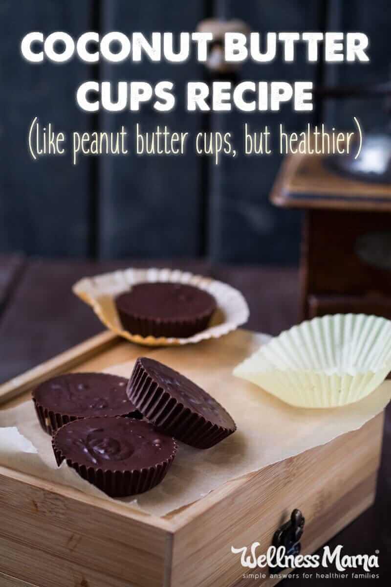 Try these delicious homemade coconut butter cups that provide healthy fats and are a great alternative to peanut butter cups!