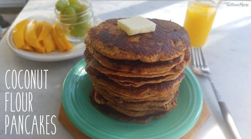 coconut flour pancakes recipe