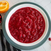 cranberry sauce recipe