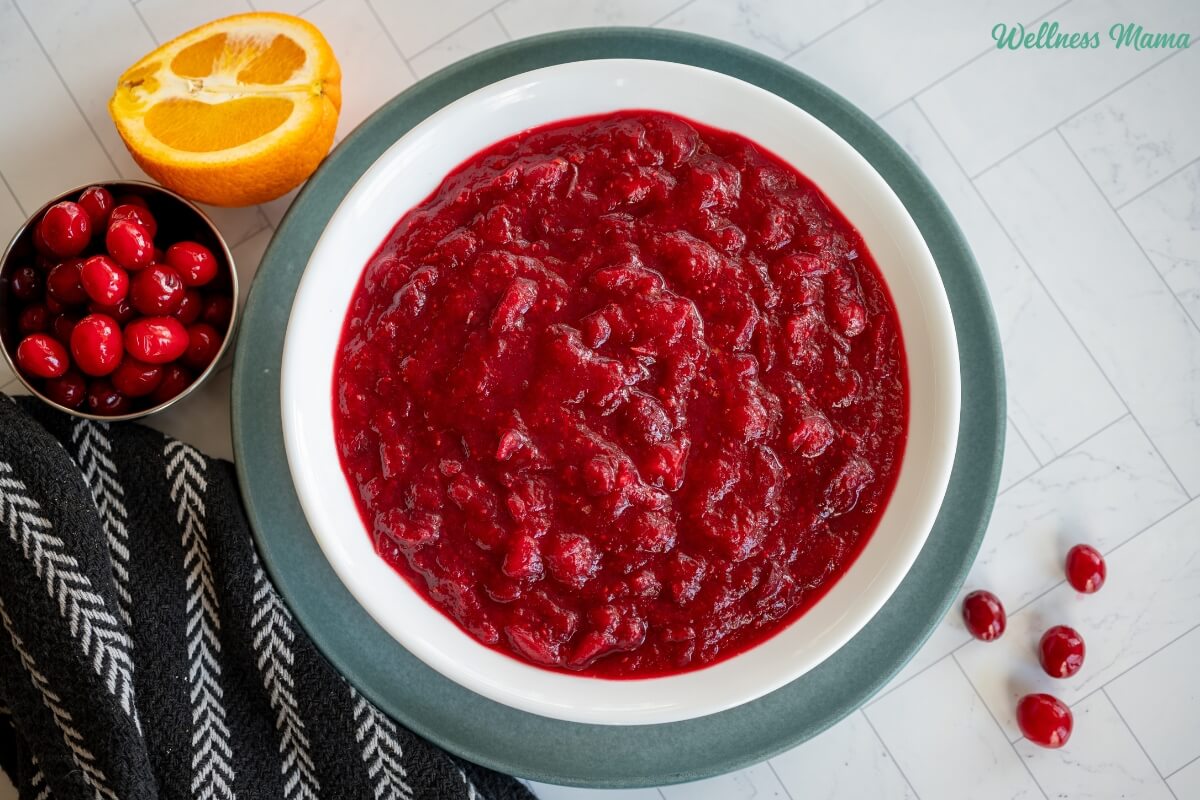 Wholesome Cranberry Sauce Recipe