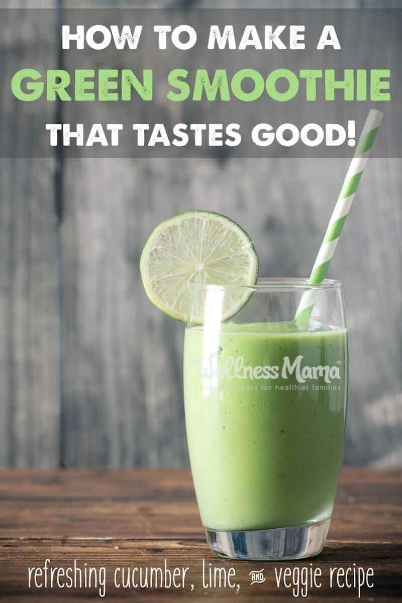 A delicious veggie smoothie is an easy way to add some healthy vegetables to your diet. This recipe is an excellent way boost your health!