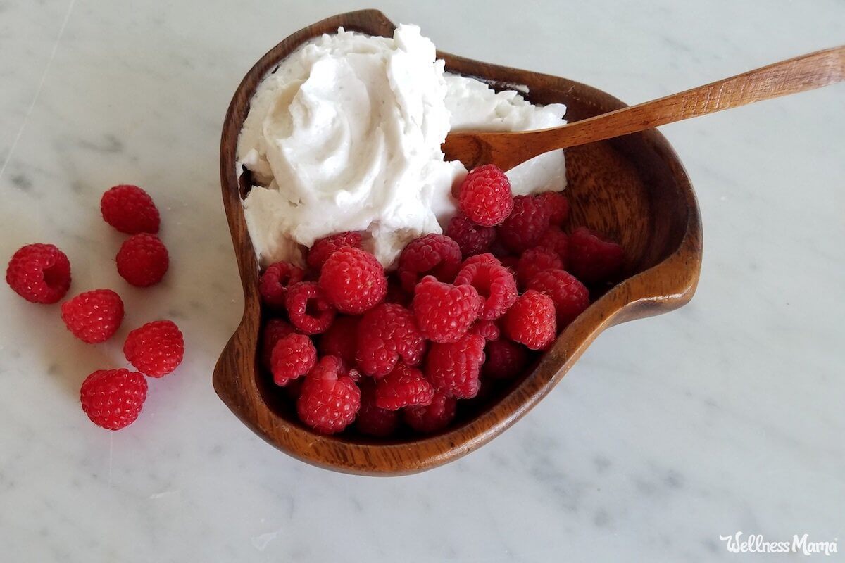 Healthy Keto whipped topping