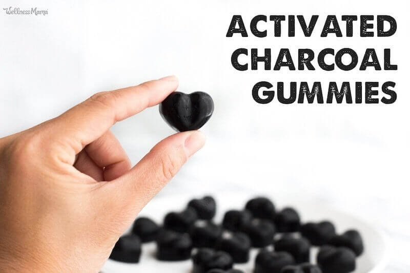 Activated Charcoal Gummies Recipe (for Upset Tummies)