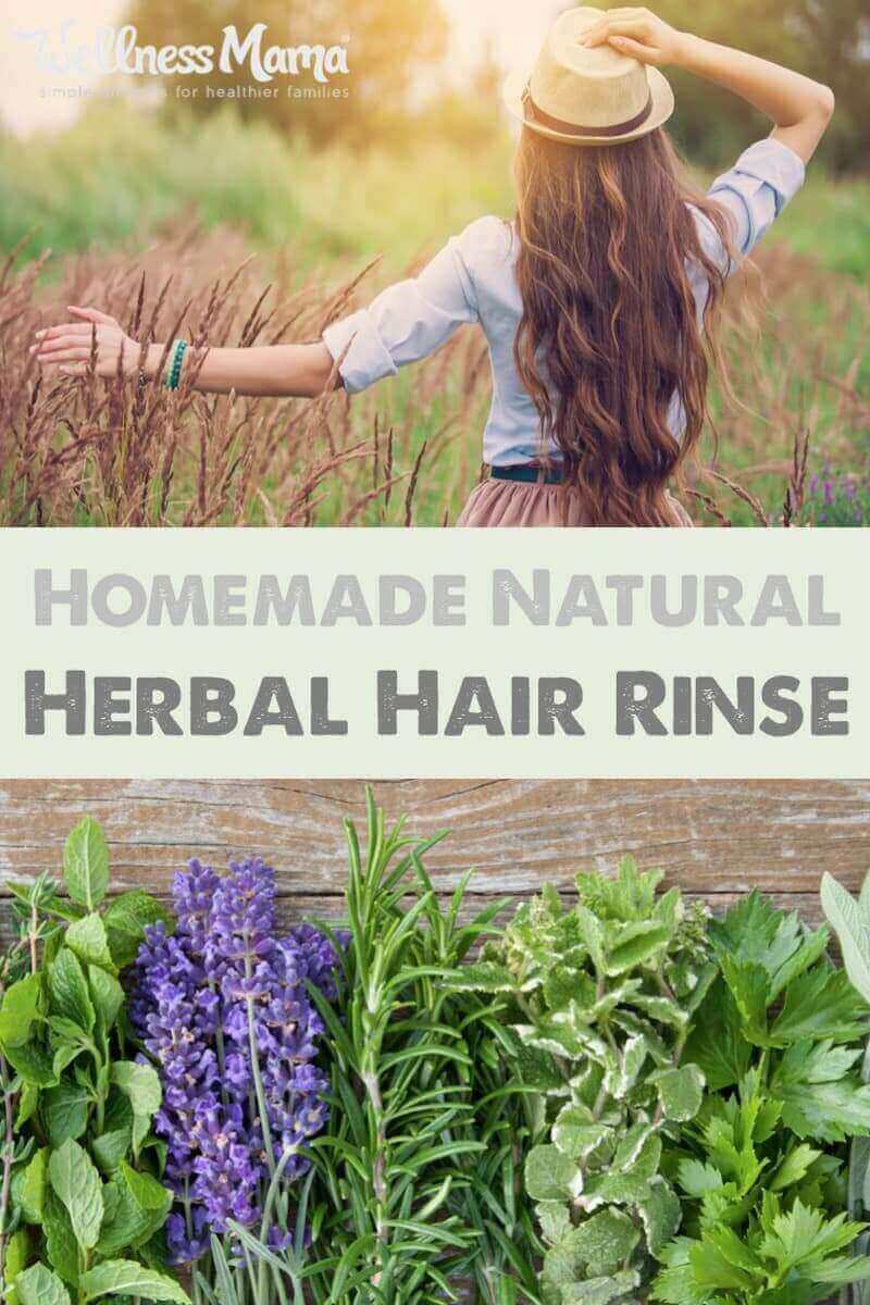 This easy DIY herbal hair rinse will take your beauty routine to the next level and give you shiny, healthy hair with the natural power of herbs!