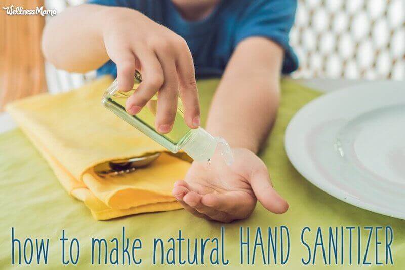 How to Make Natural Hand Sanitizer