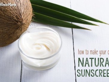 DIY Homemade and Natural Sunscreen