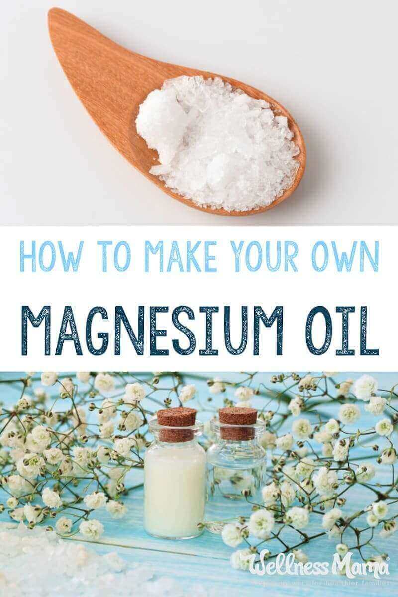 Homemade magnesium oil is a cost effective way to increase your magnesium levels and can reduce stress, improve sleep and improve health.