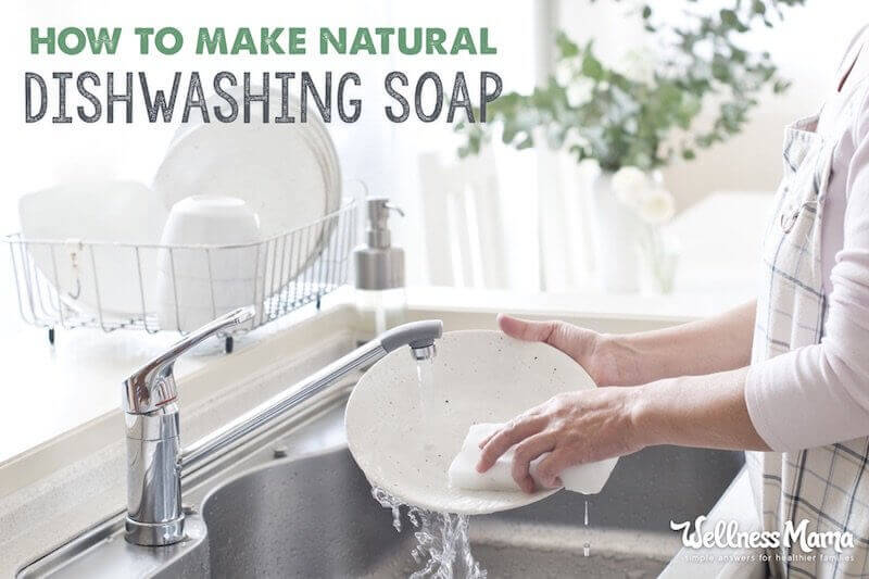 How to make your own natural dishwashing soap
