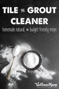 This natural tile and grout cleaner recipe will get rid of mold and mildew without chemicals. Inexpensive to make and safe to use around children.